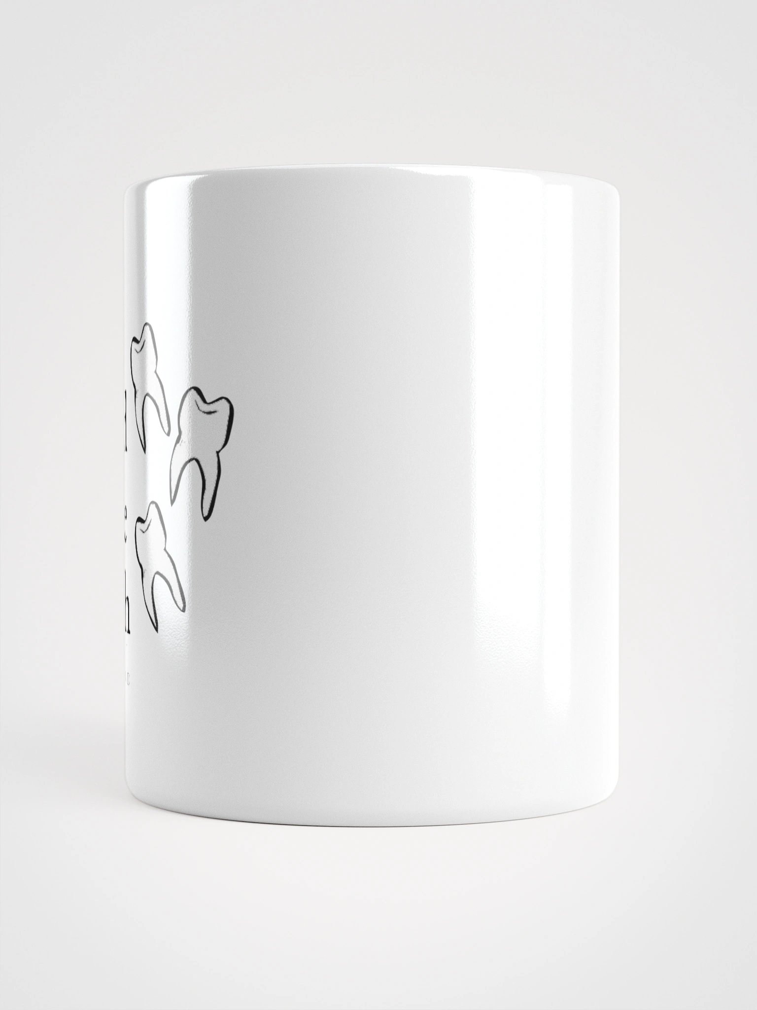 We need more teeth | White Glossy Mug by Mugz product image (6)