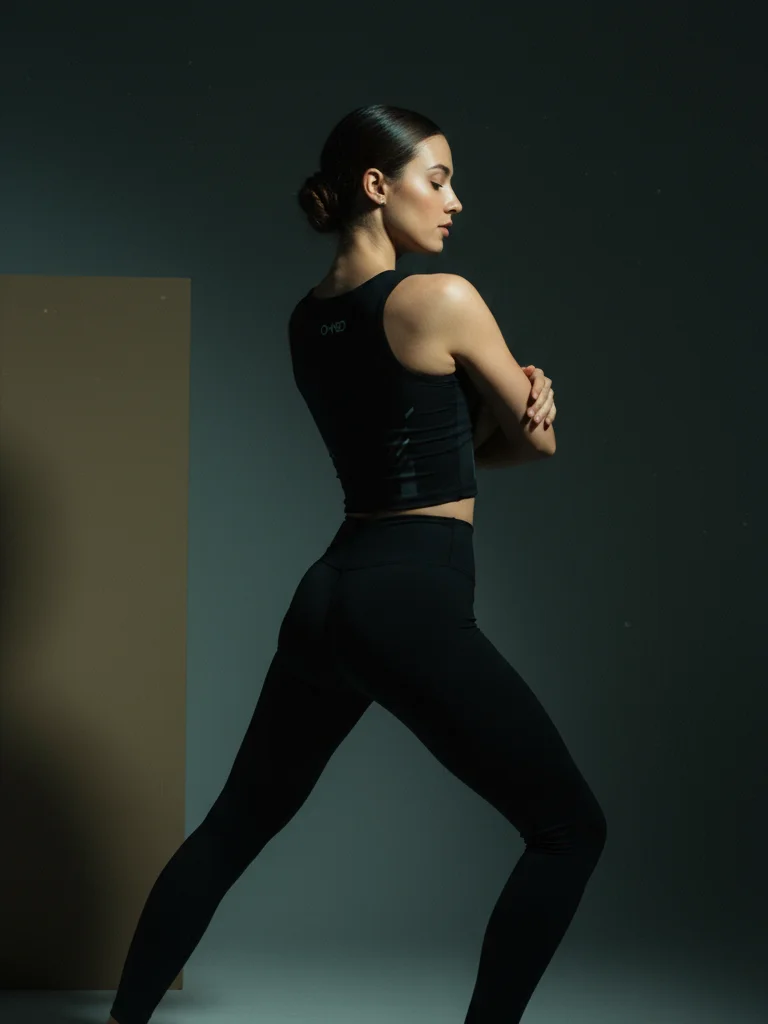 Manifest Black Allure Crop Top for Women product image (4)