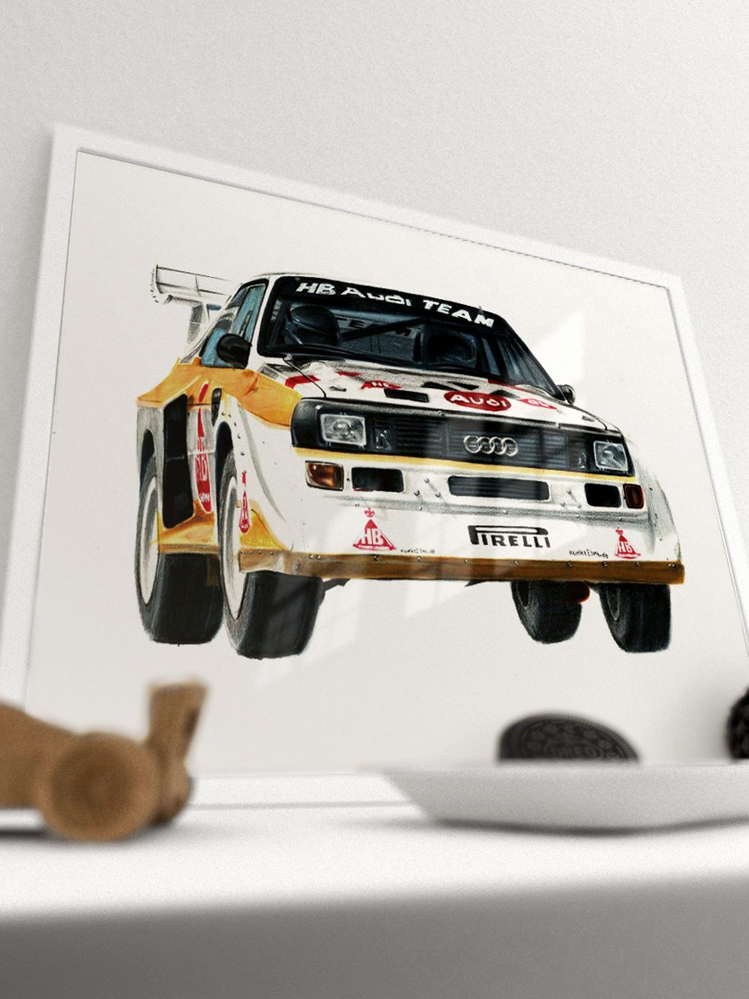Group B Audi Quattro S1 - A3 Print product image (3)