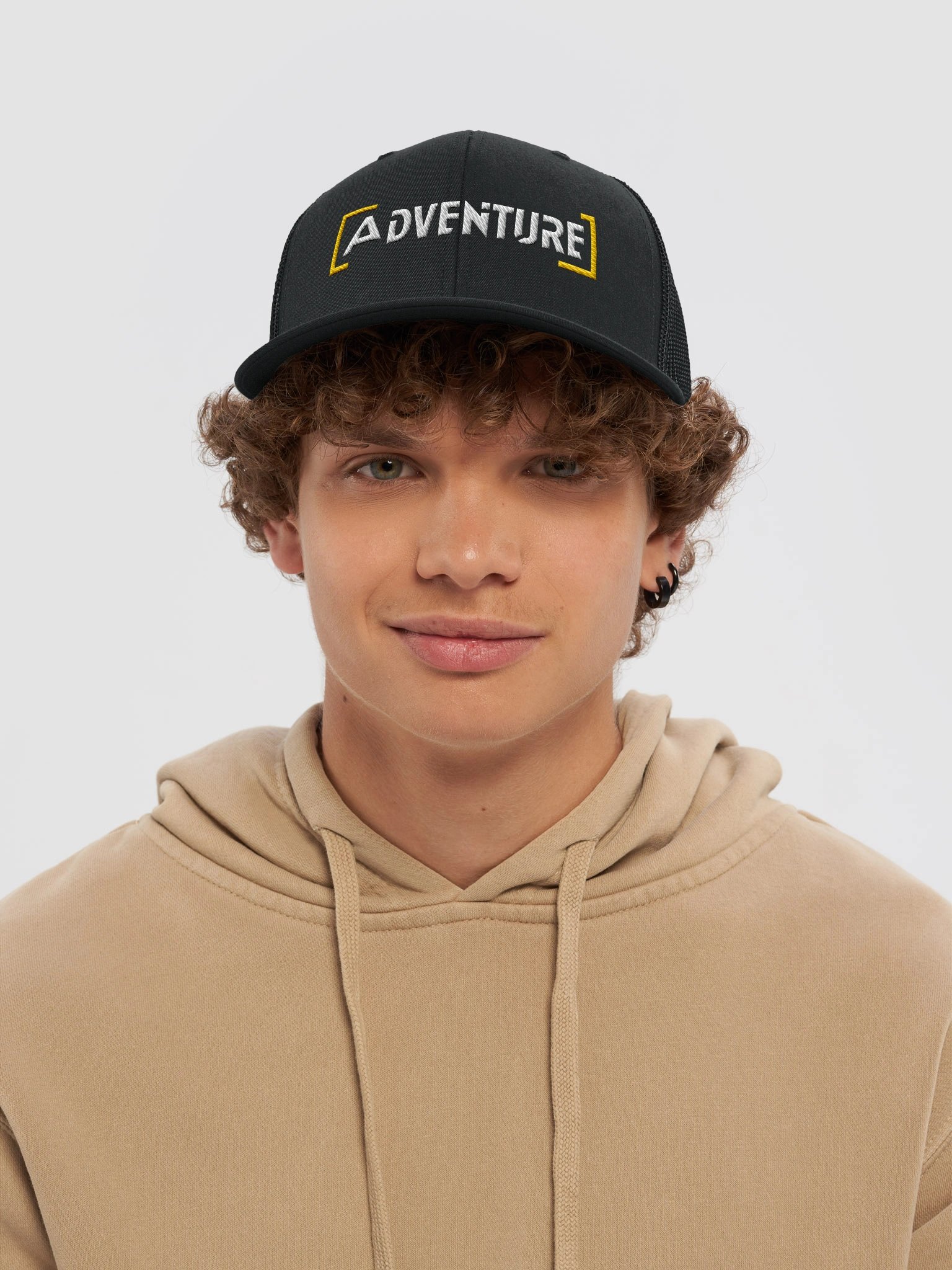 Adventure | Motorcycle Trucker Hat Embroidered product image (4)