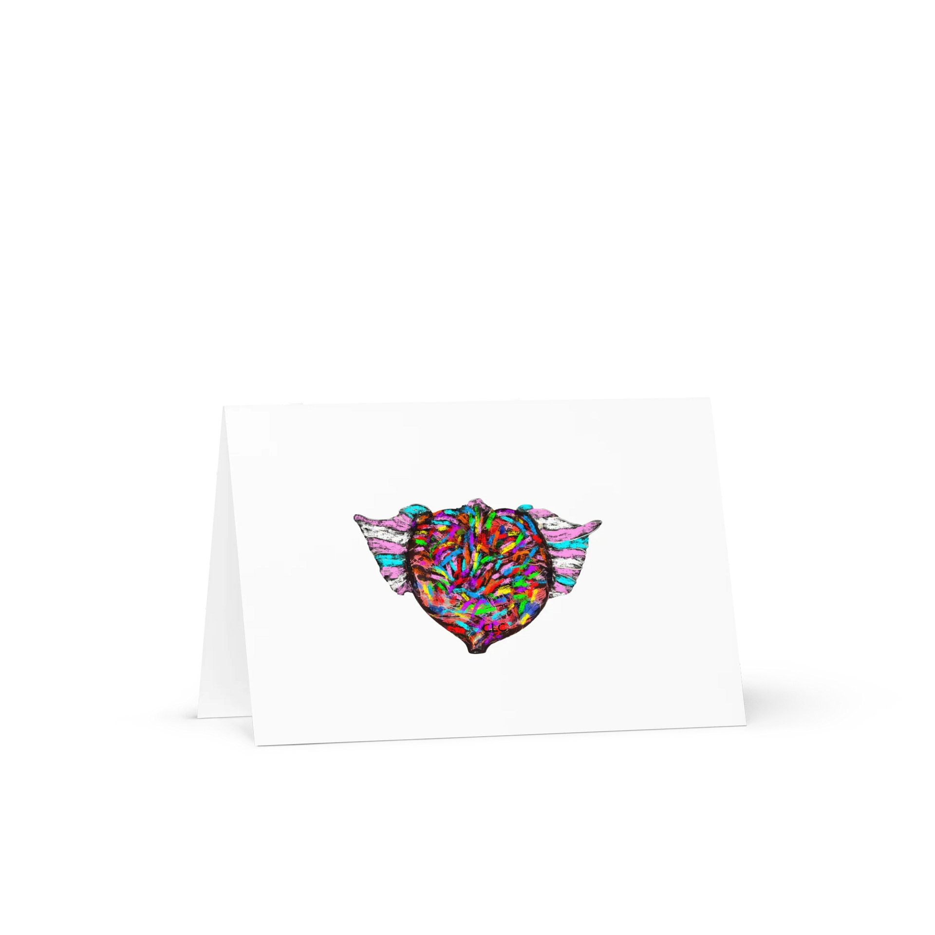 Love Has Wings Greeting Card product image (1)