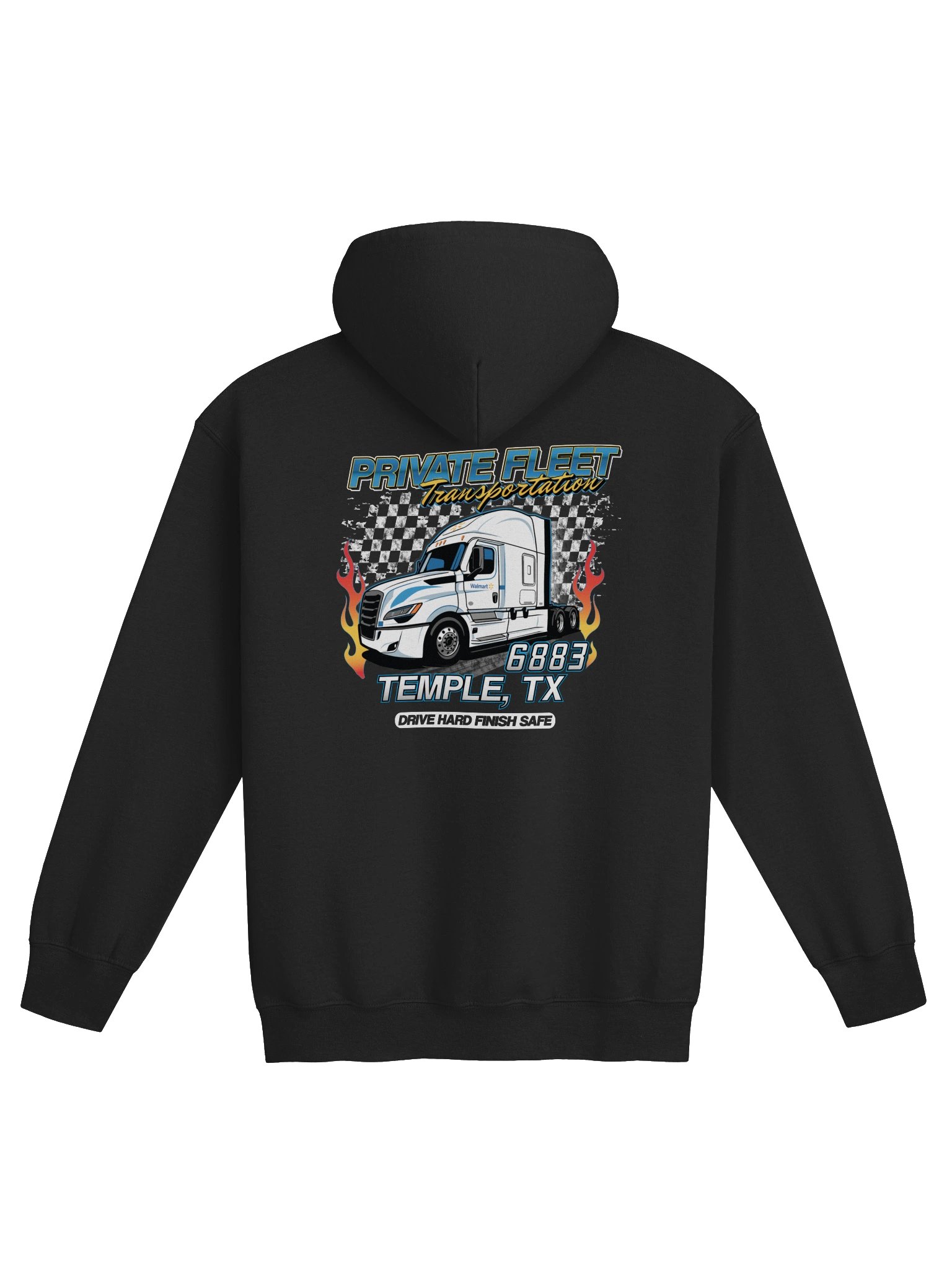 6883 Temple Private Fleet Racing Theme Zip-up product image (1)