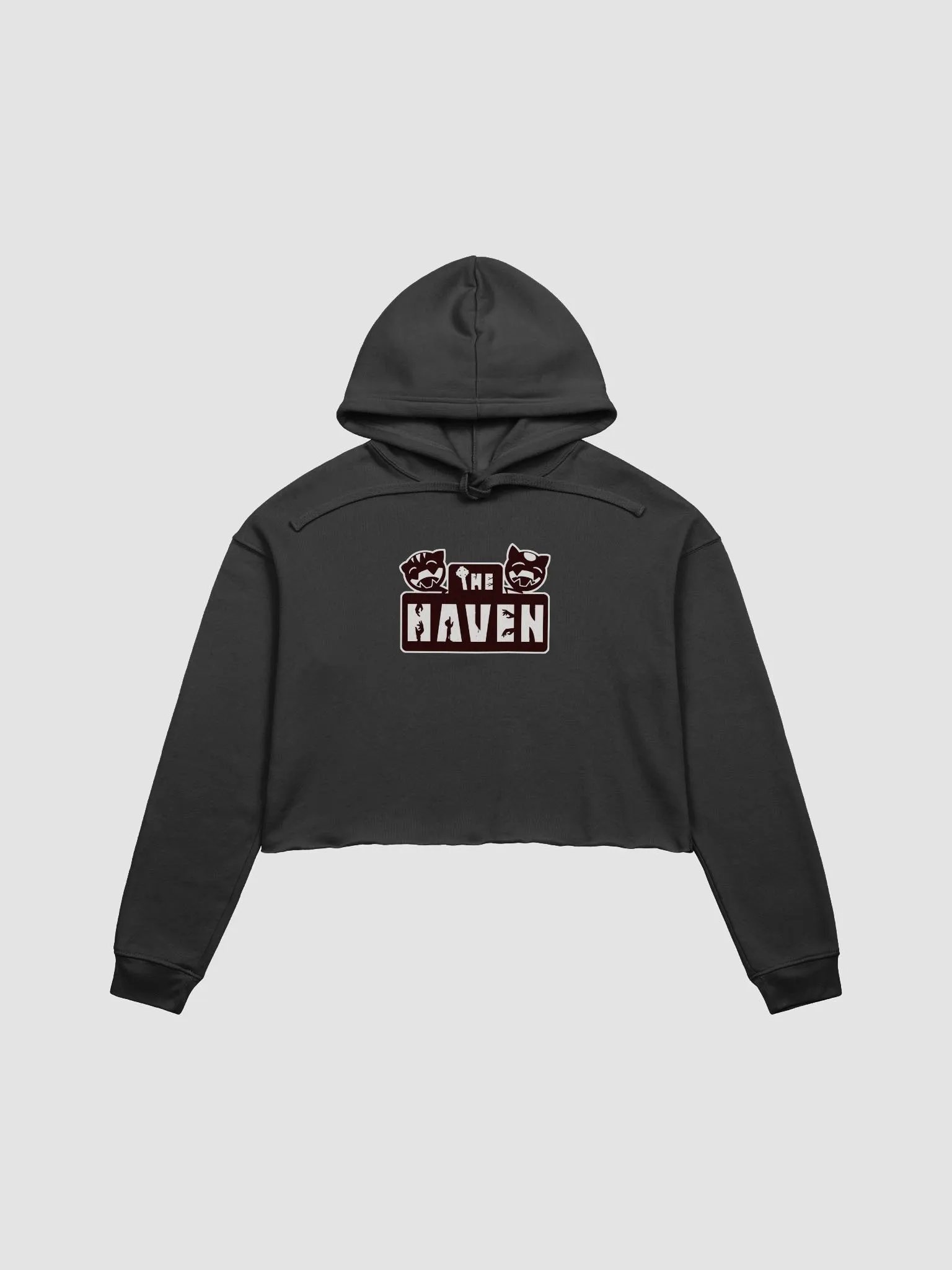 The Haven Logo Cropped Hoodie product image (1)