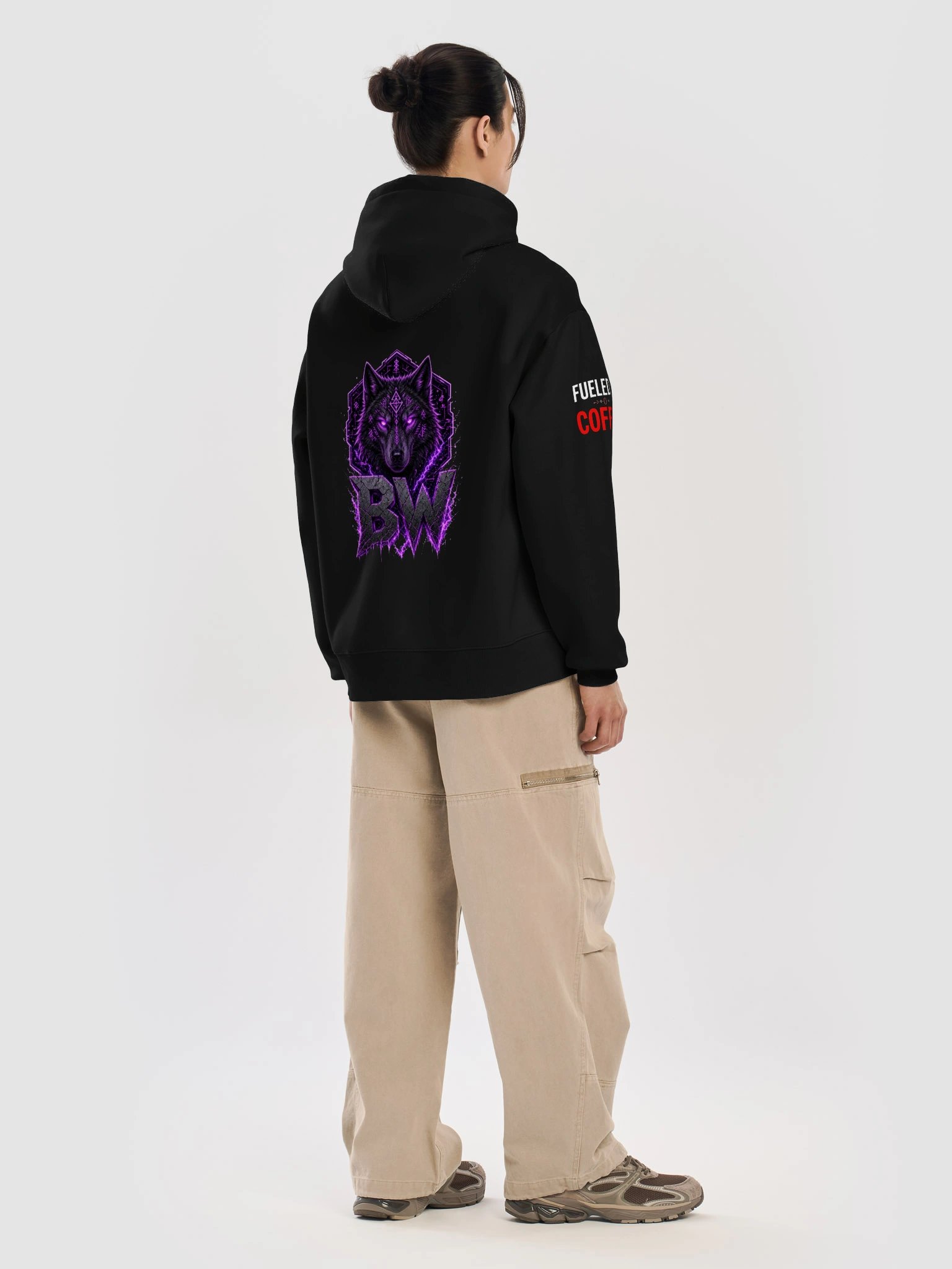Cyber Blood Wolf Hoodie product image (38)