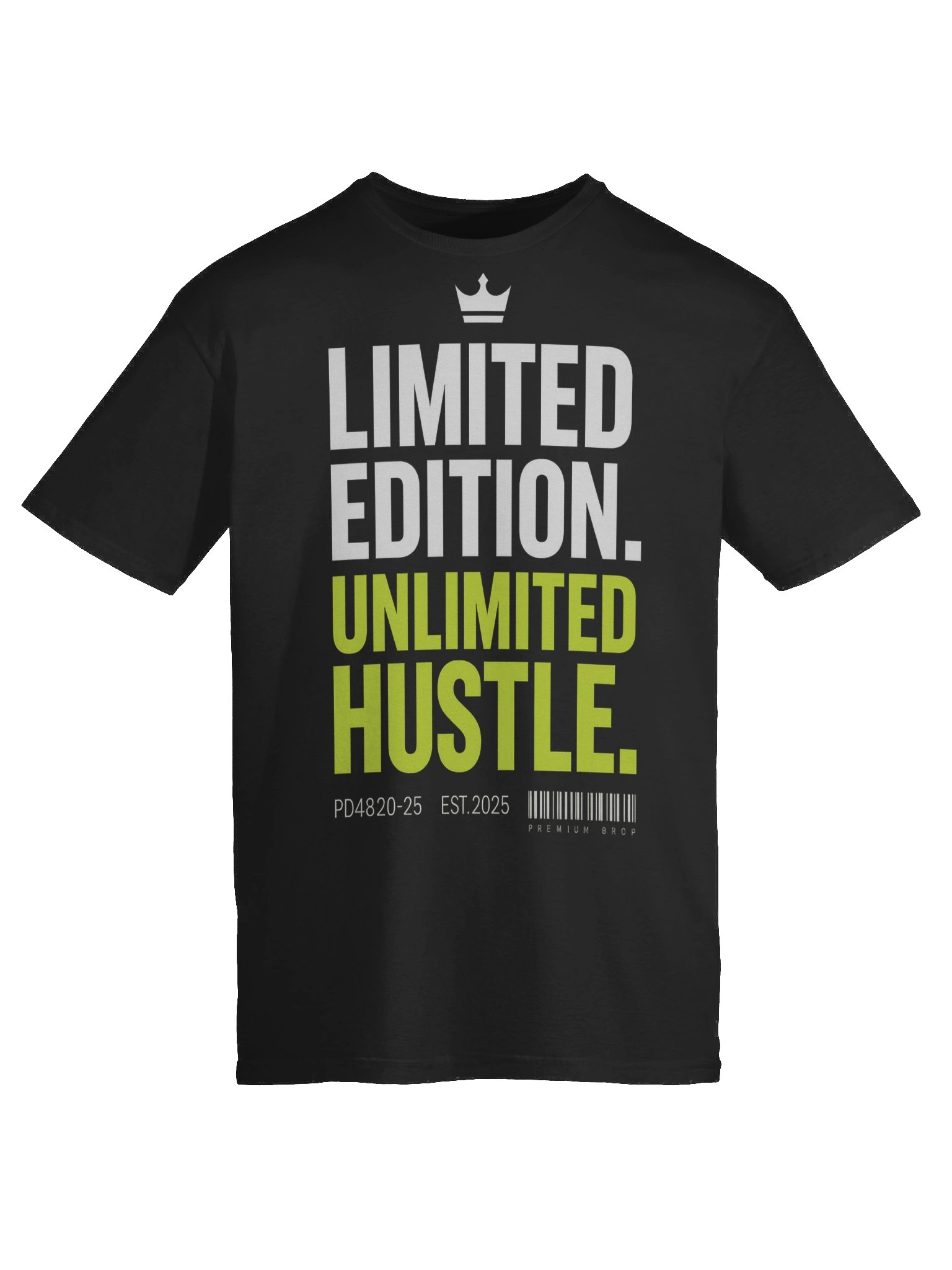 Limited Edition. Unlimited Hustle – Motivational Streetwear T-Shirt product image (9)