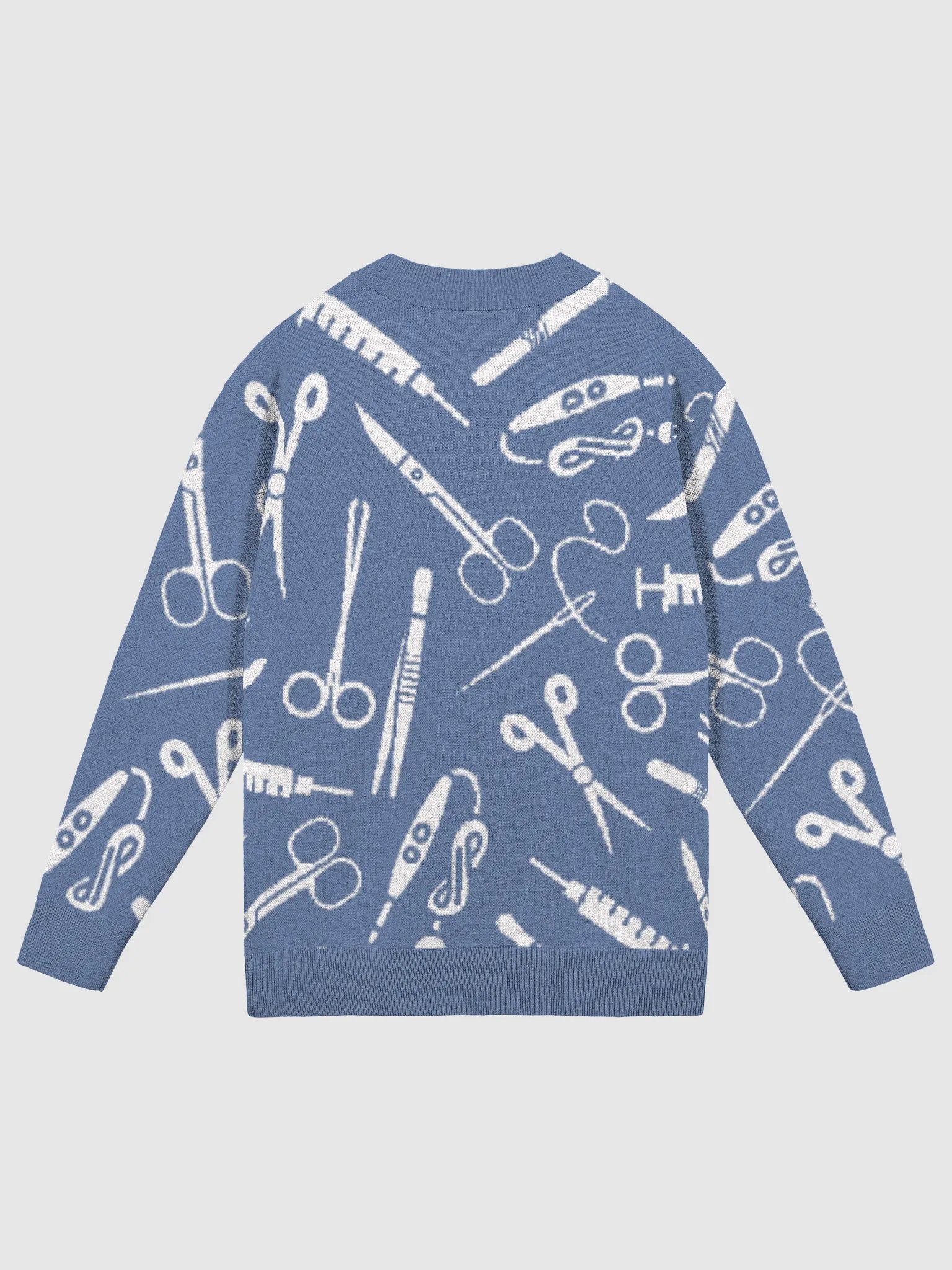 scalpel sweater (blue) product image (2)