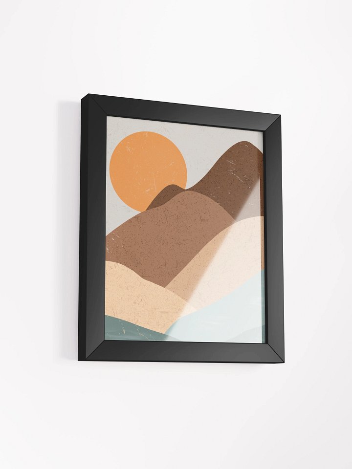 Sunrise Over the Highlands Framed Poster product image (23)