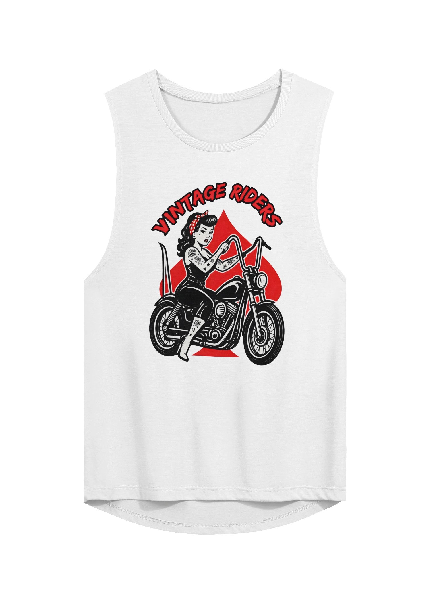 Vintage Pinup — Bella+Canvas Women's Flowy Muscle Tank product image (2)
