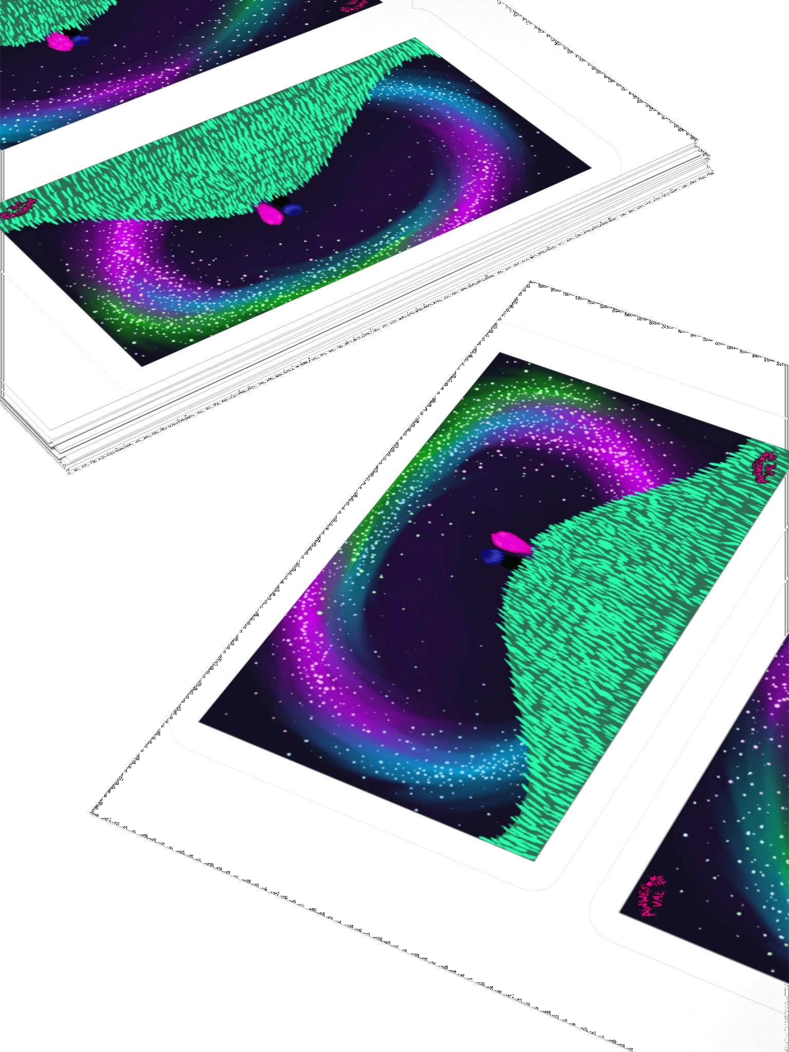 Couple Stargazing Sticker product image (11)