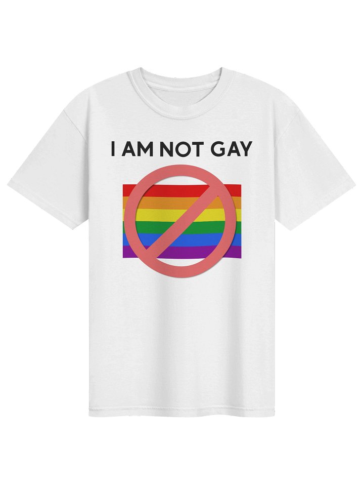 I AM NOT GAY | Comfort T-Shirt product image (1)