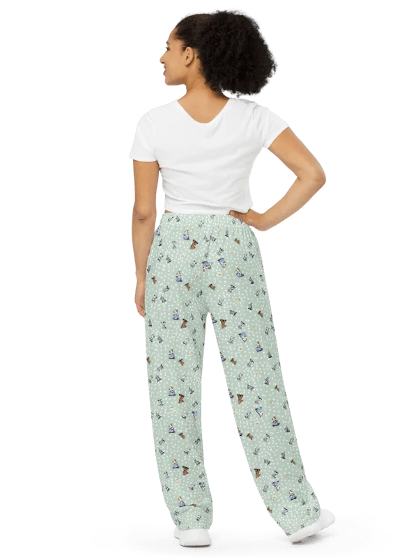 Pit Bull Party Wide-Leg Pants product image (2)