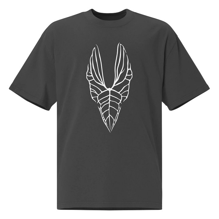 ANTHURIUM DIABLOENSE SKELETON - Oversized Faded T-Shirt product image (1)