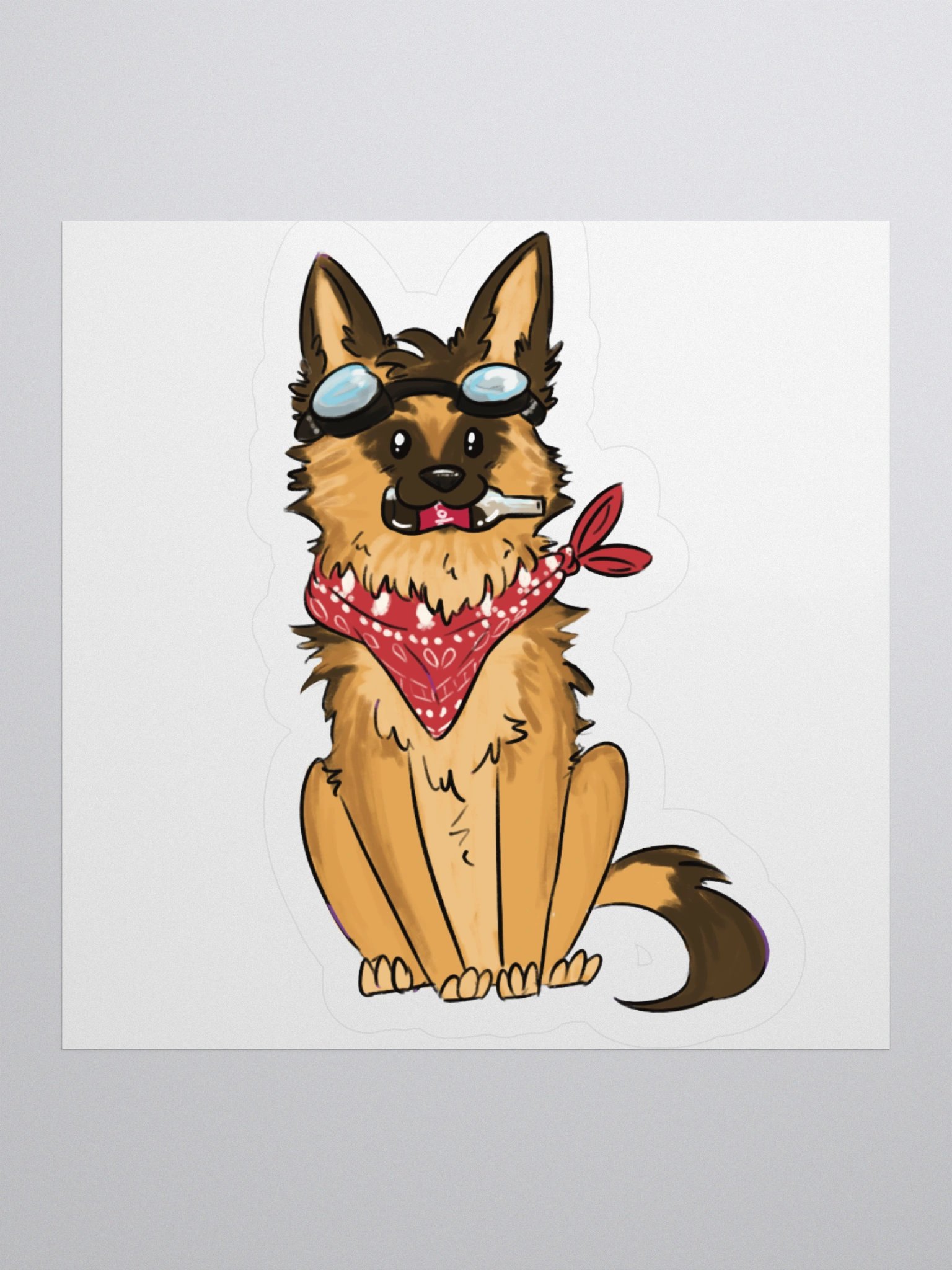 Meatdog -_- Vinyl Stickers product image (1)