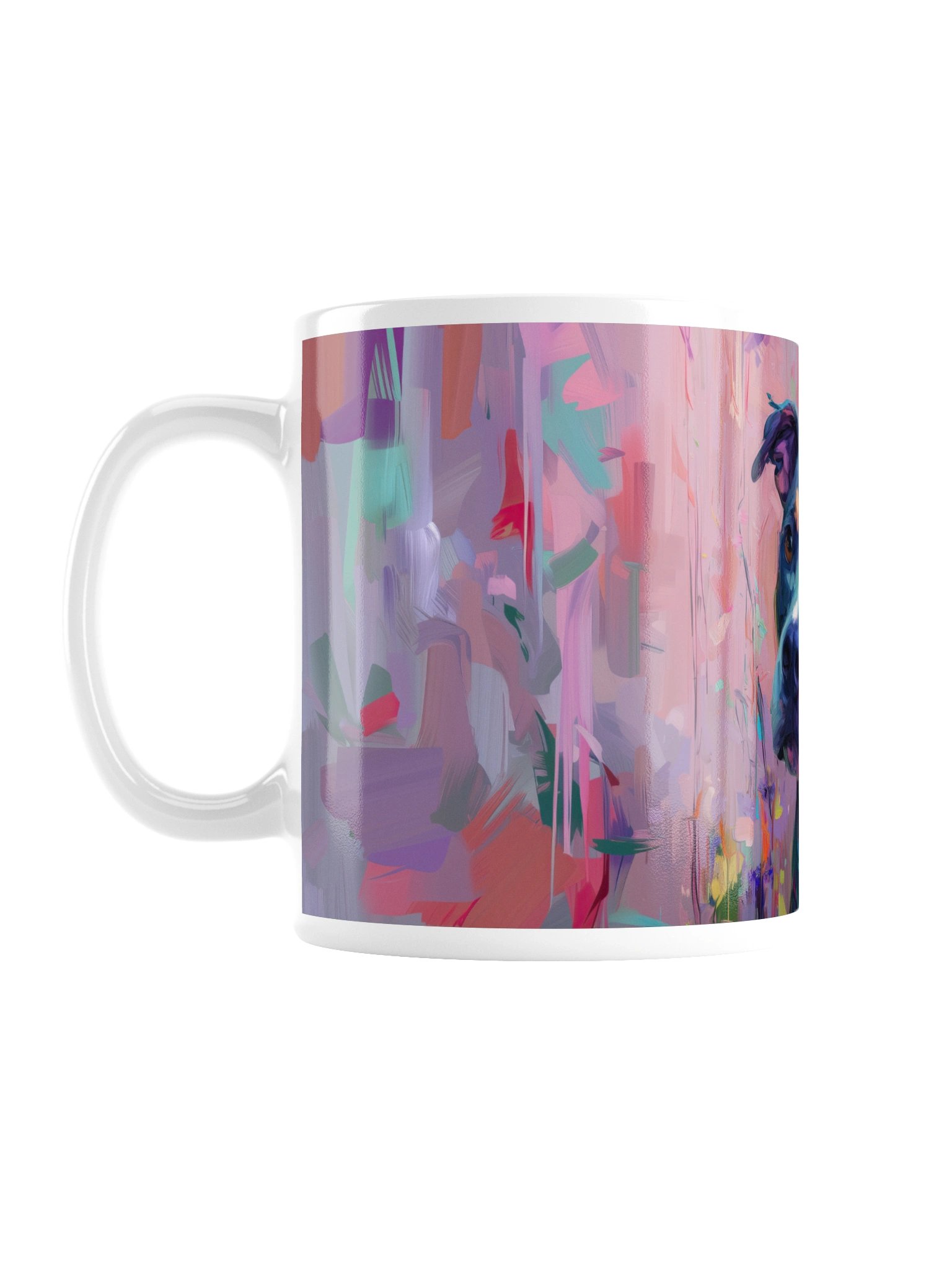 Painterly Pitbull Mug product image (3)
