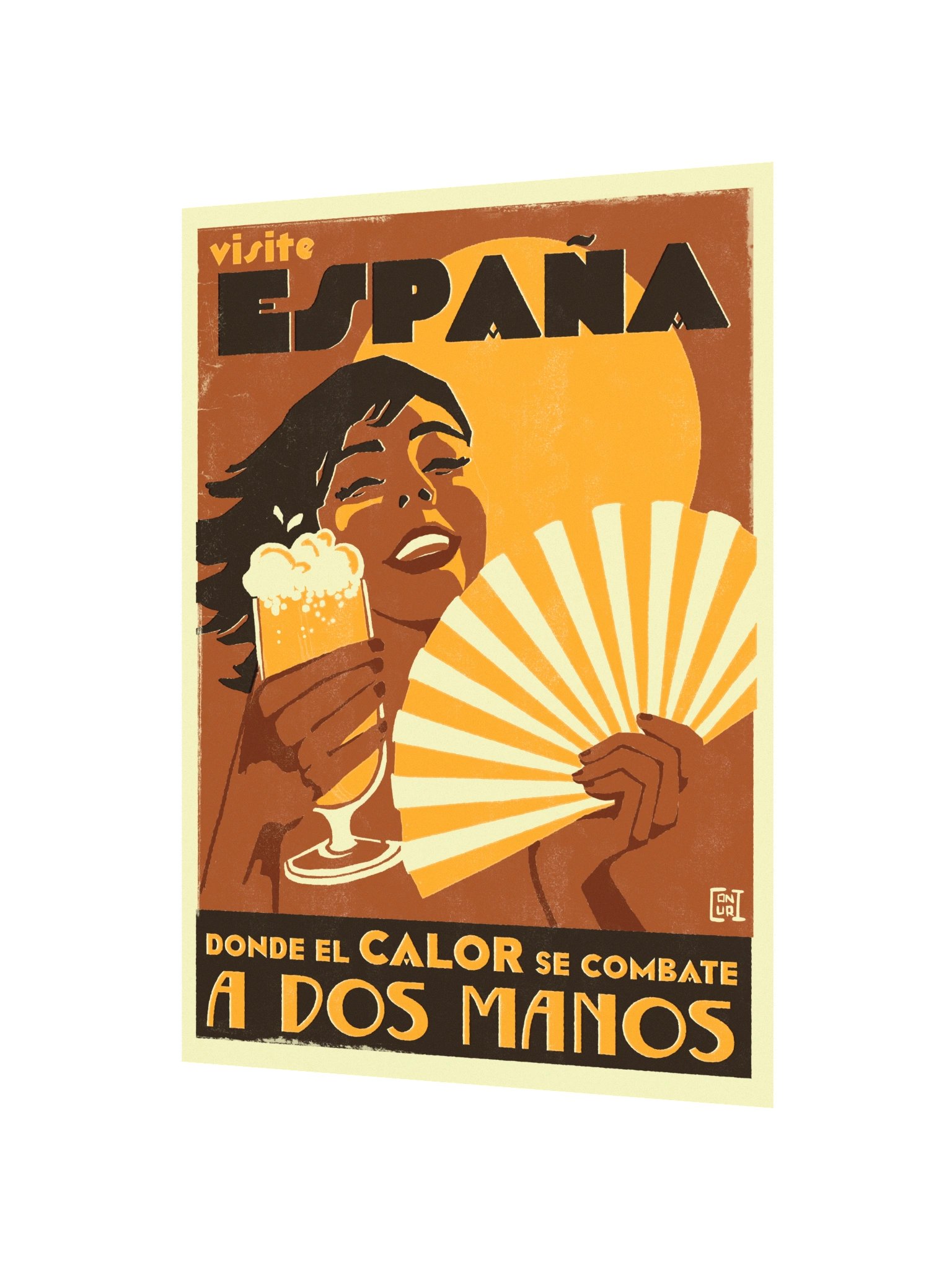 Visite España Vintage Travel Poster product image (4)