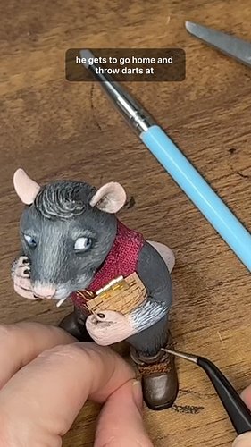 Meet Docket. 🐀📋🍭

Quartermaster of the Brotherhood.

Keeper of the records.

Chaser of missing paperwork.

Consumer of a conc...
