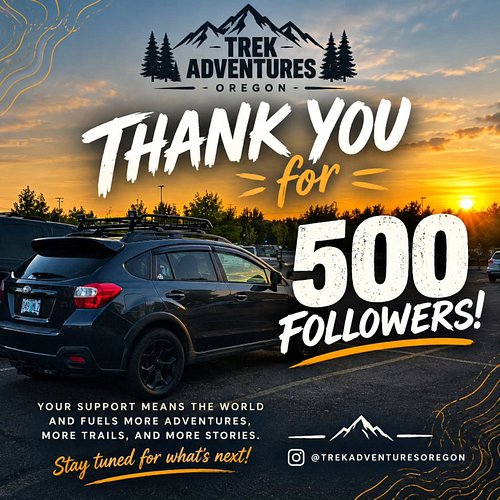 Thank you everyone for all the follows. I'm looking forward to see what in store in the future!!!!!