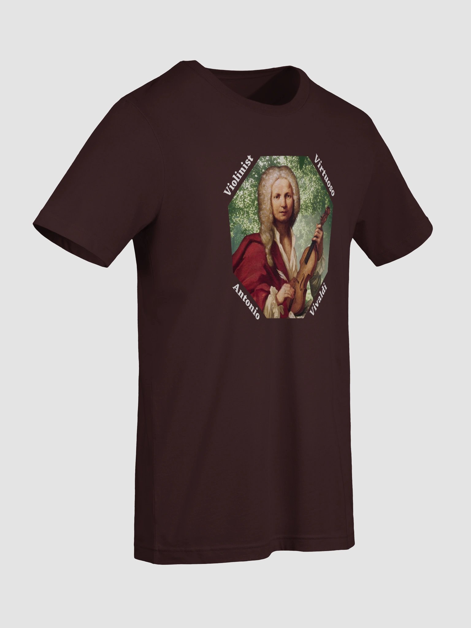 Antonio Vivaldi - Violinist Virtuoso | Dark T-Shirt product image (33)
