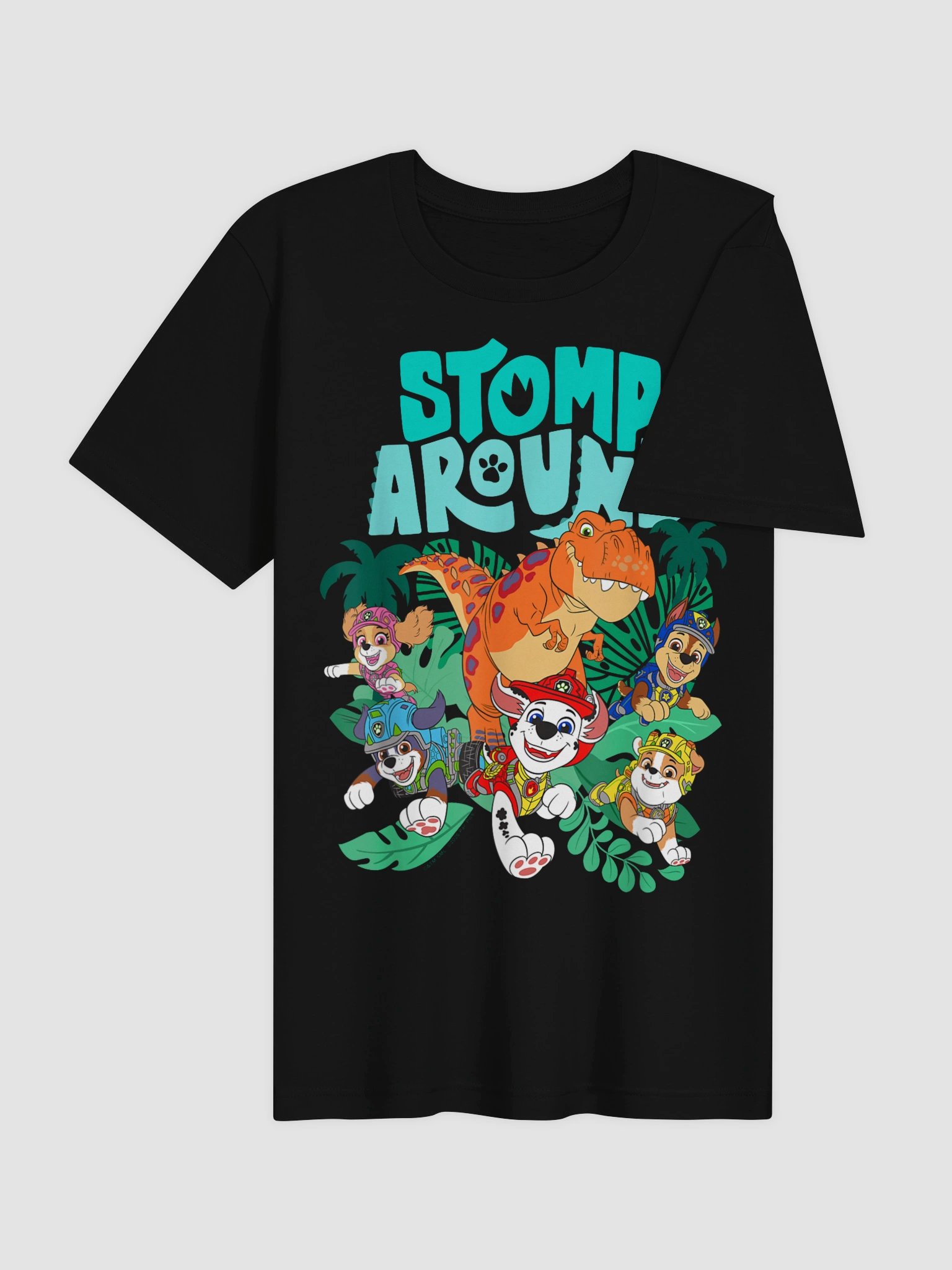 Paw Patrol: The Dino Movie Stomp Around Dino Pups T-Shirt product image (35)