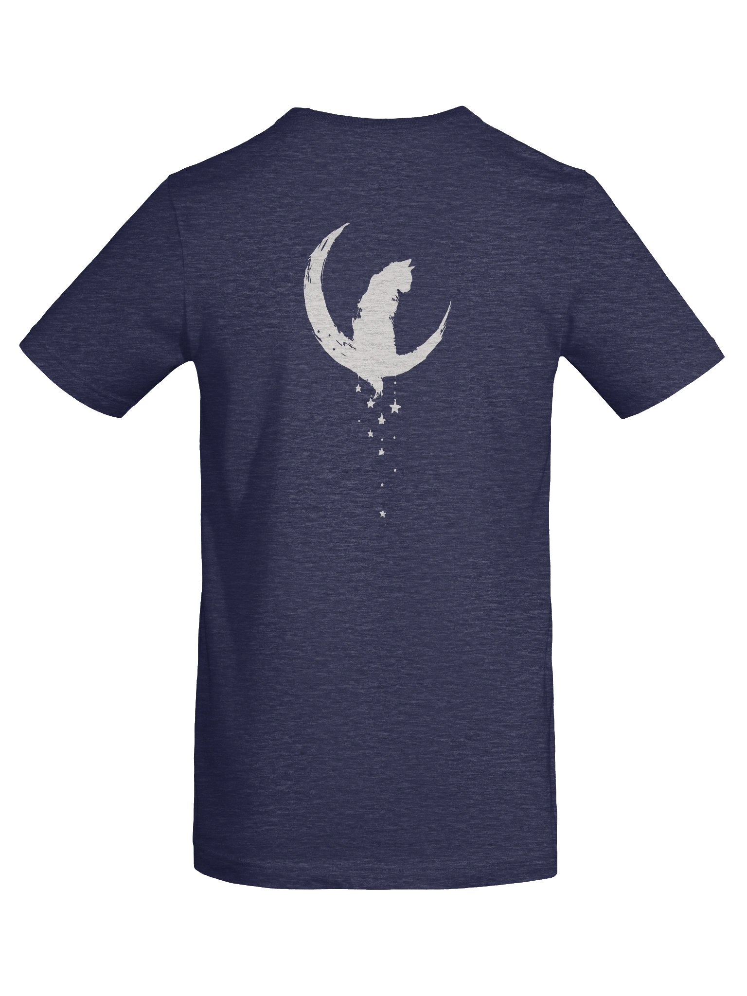 Shhh. The Moon Cat — Double Sided Tee product image (6)