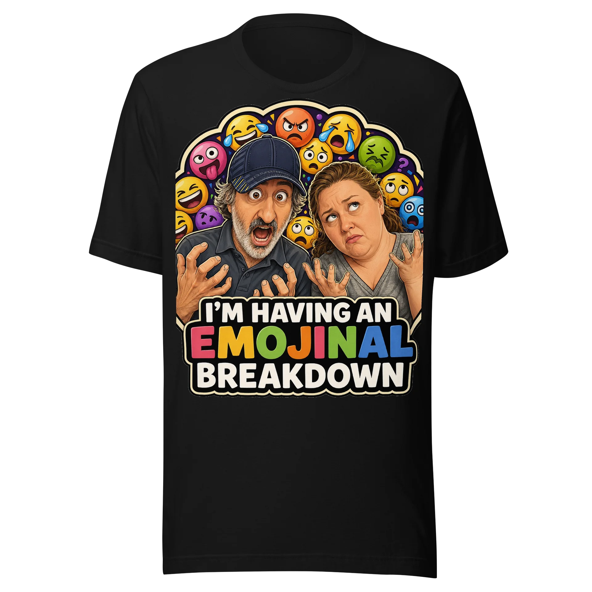 Emojinal Breakdown Tee product image (1)