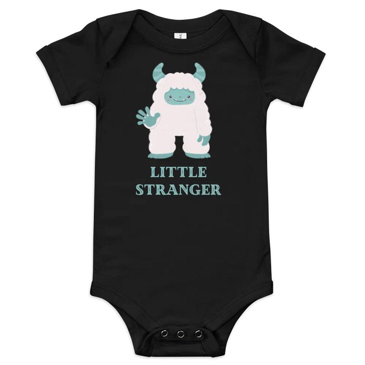 Little Stranger Baby Bodysuit in Blue product image (1)