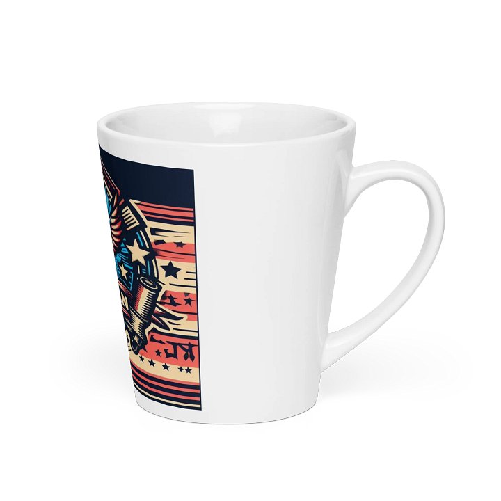 American Free Eagle Latte Mug product image (2)