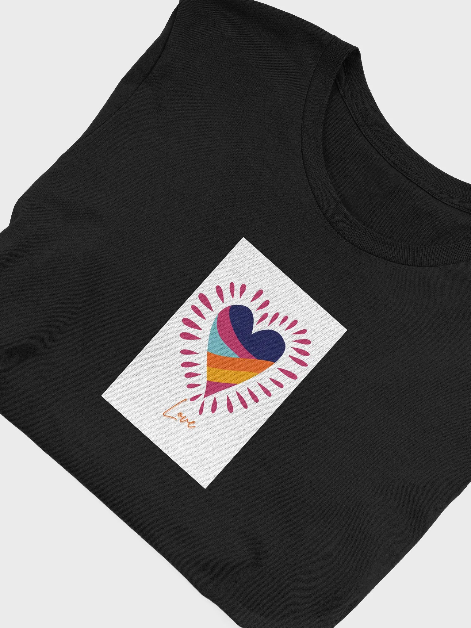 Vibrant Love Stripes T-Shirt product image (38)