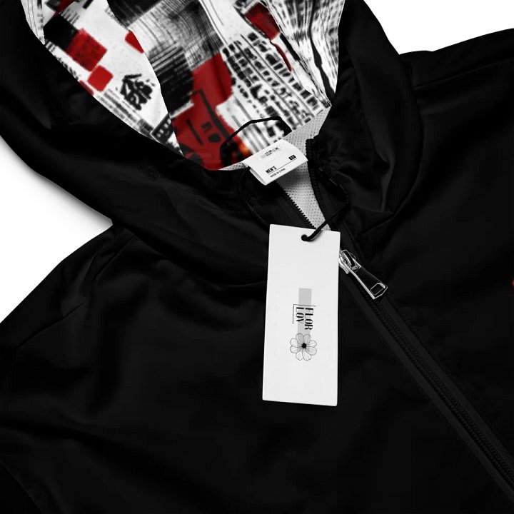 Bold Red All-Over Windbreaker product image (2)