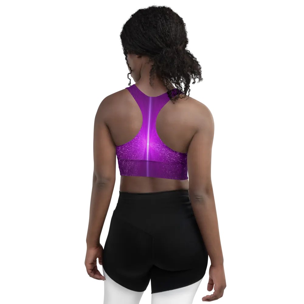 Radiant Burst Longline Sports Bra product image (7)