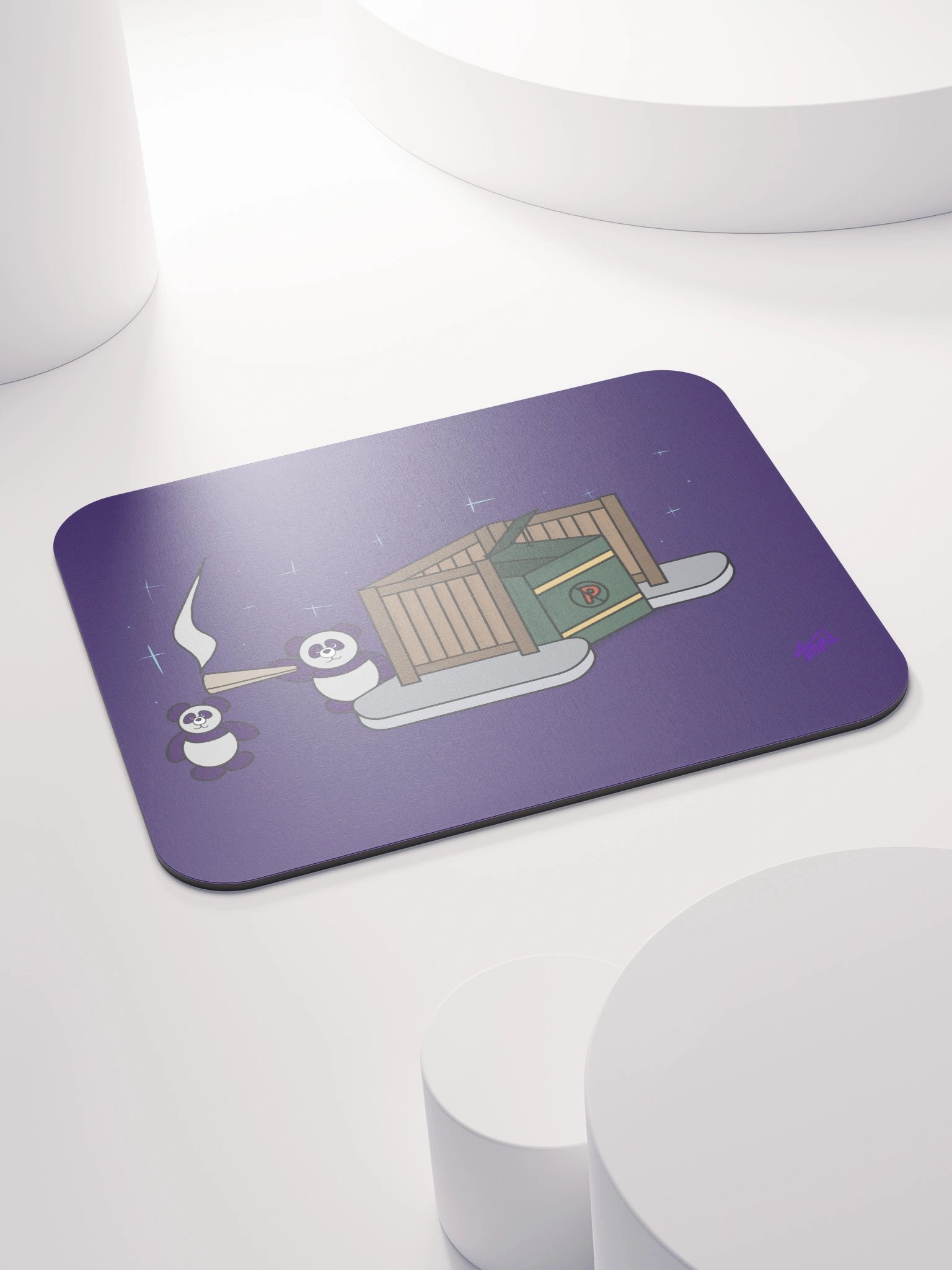 Trash Pandas Mouse Pad product image (4)