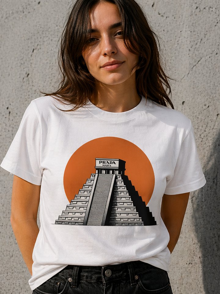 Prada Marfa Pyramid Unisex Tee product image (2)