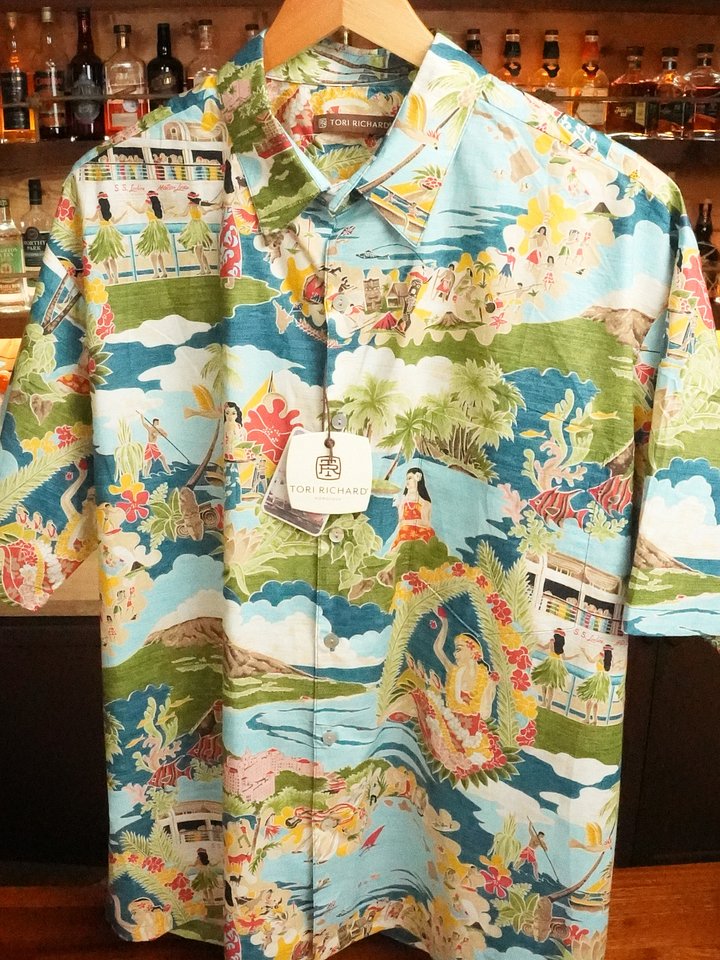 Tori Richard Boat Day Aloha Shirt product image (1)