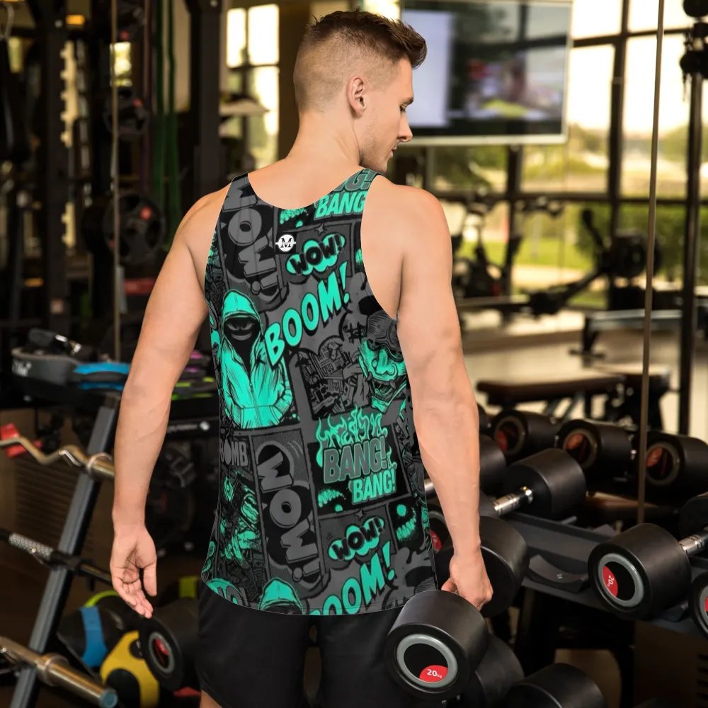 Urban Vibes Comic Tank Top product image (4)