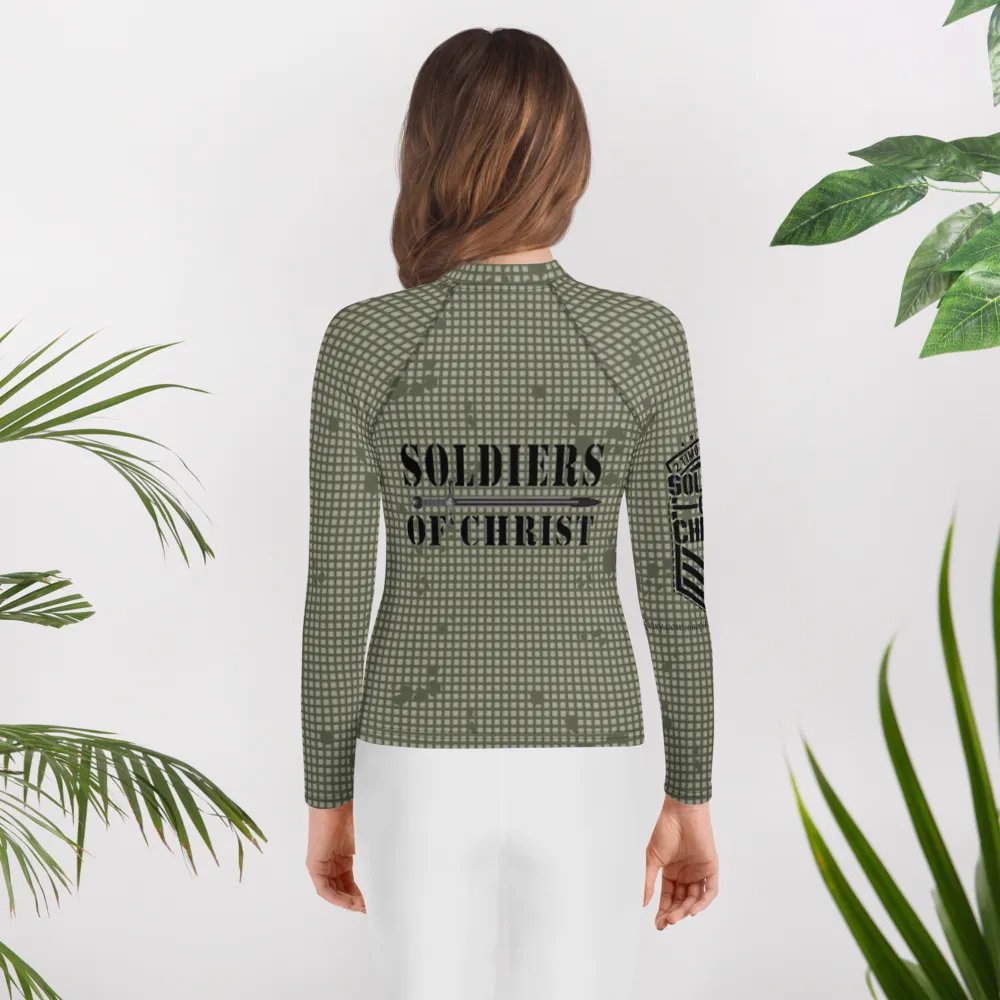 Faithful Camo: Youth Rash Guard - Desert Night Camo product image (12)