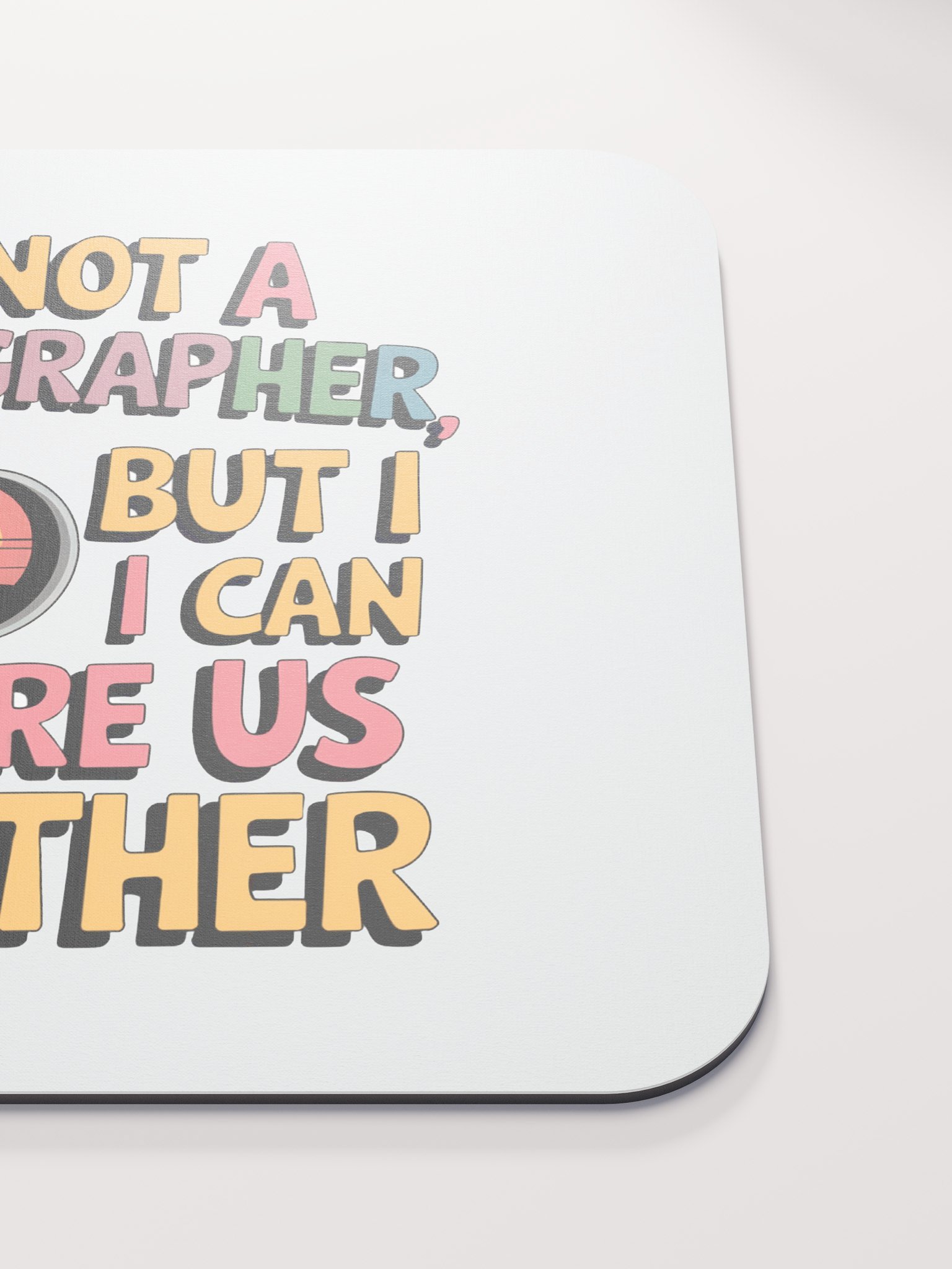 Photographer Valentine's Day Mouse Pad | I Can Picture Us Together | Funny Camera Pun Desk Accessory product image (5)