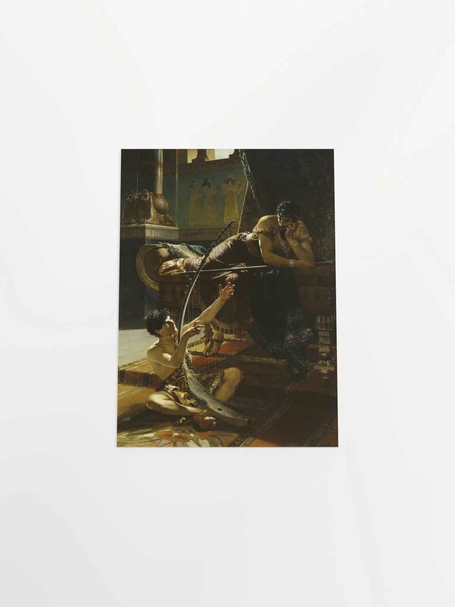 David and Saul by Julius Kronberg Print product image (5)