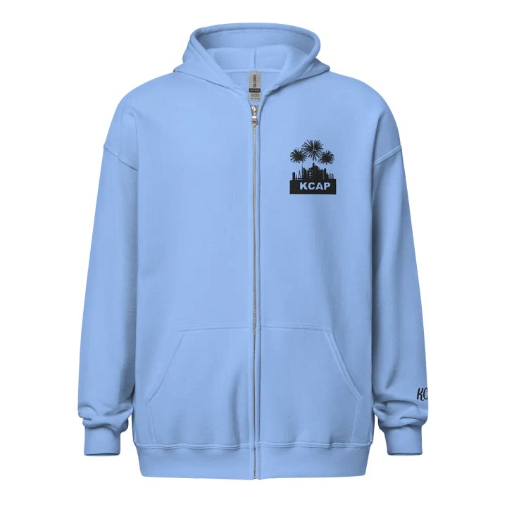 Zip Up Hoodie - Black Logo product image (2)