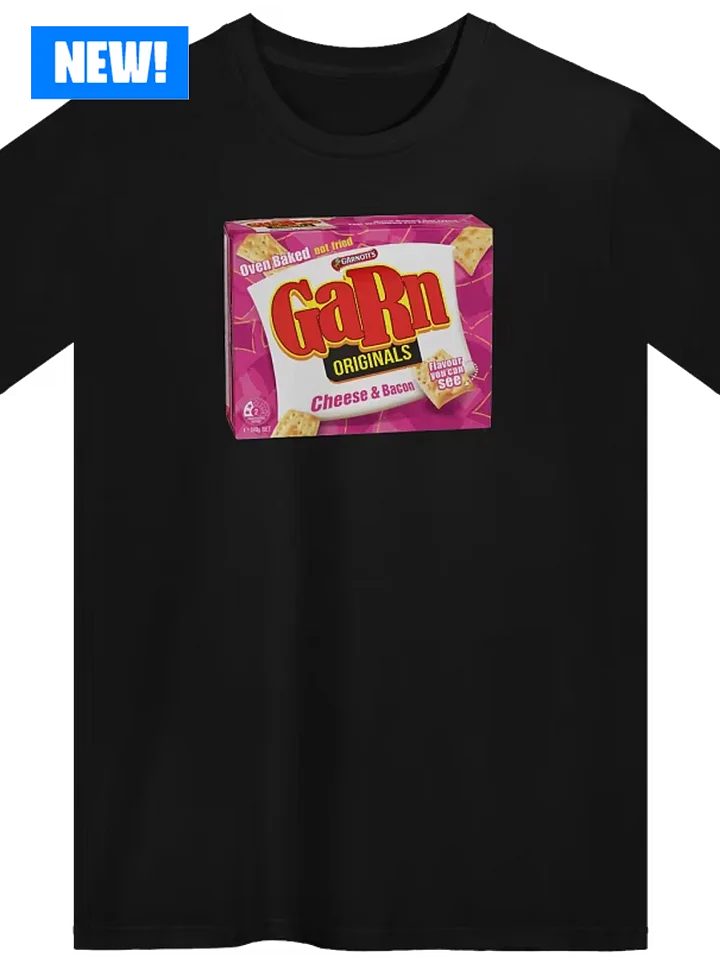 Official Garn 'Cheese & Bacon' Tee product image (1)