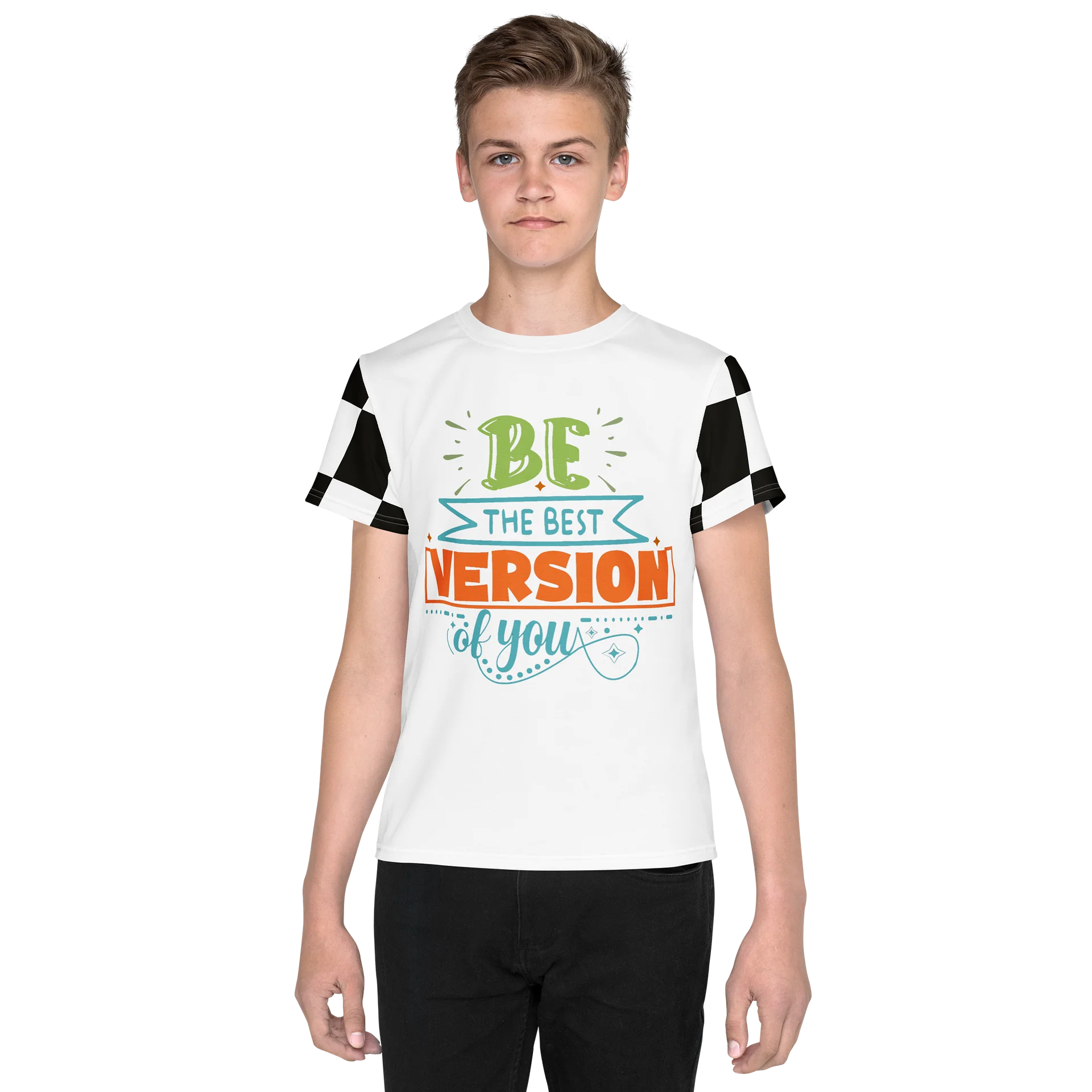 Be the Best Version of You – Youth Crew Neck T-Shirt product image (1)