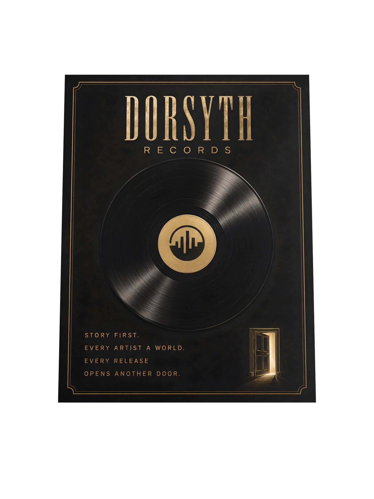 Dorsyth Records — Open Another Door Poster product image (7)