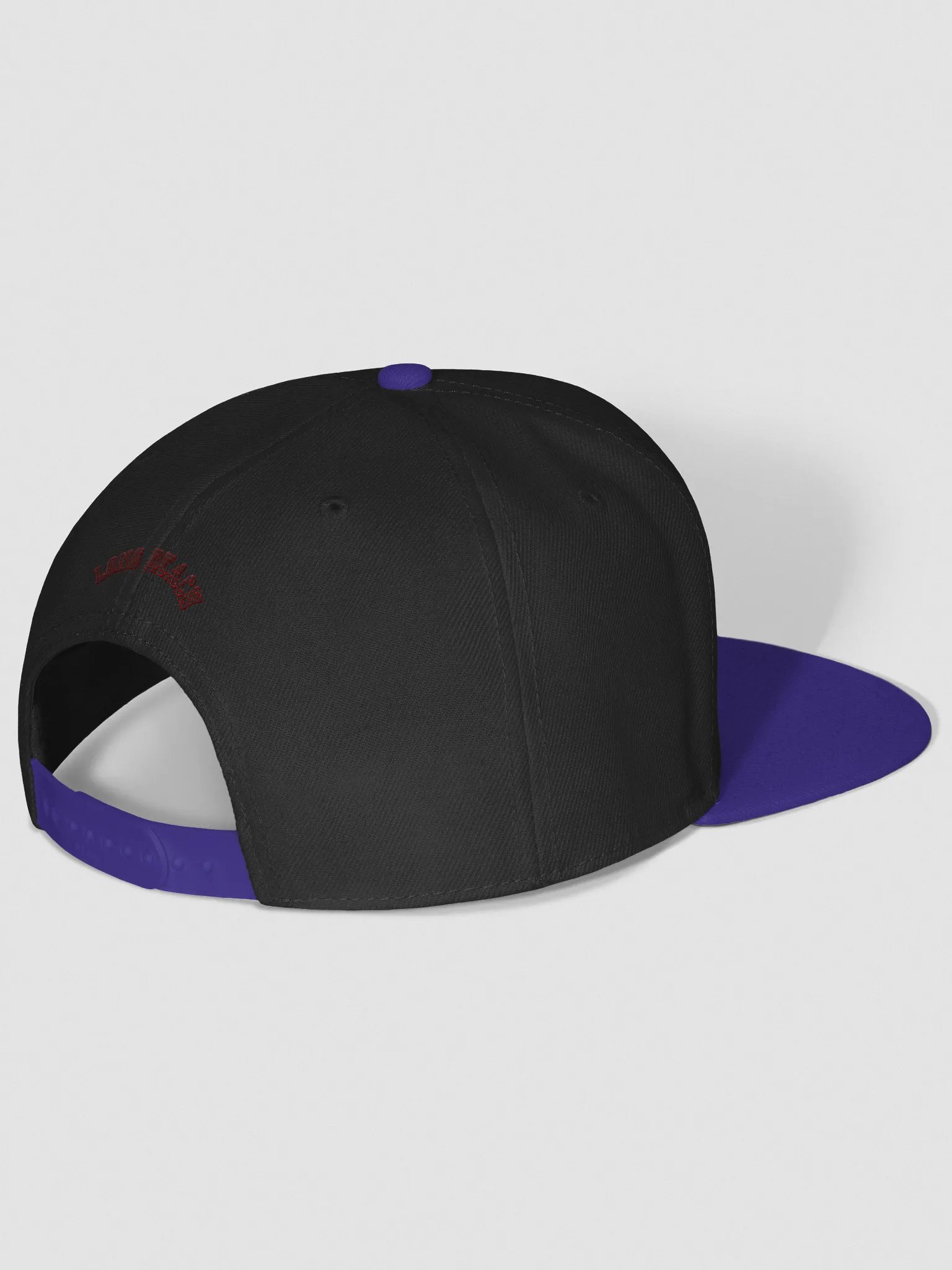 LB hat blk purp gld product image (5)