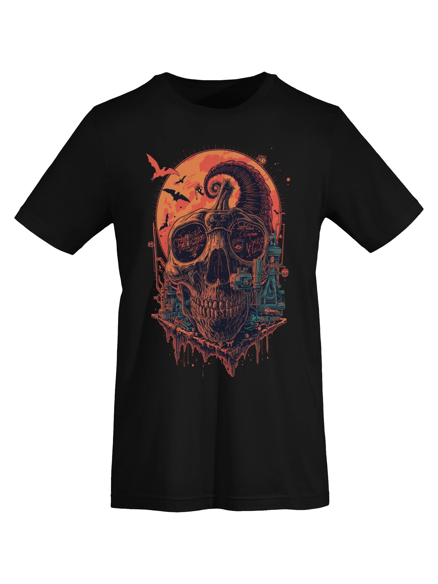 Ram Skull Bats Graphic Lightweight T-shirt product image (4)