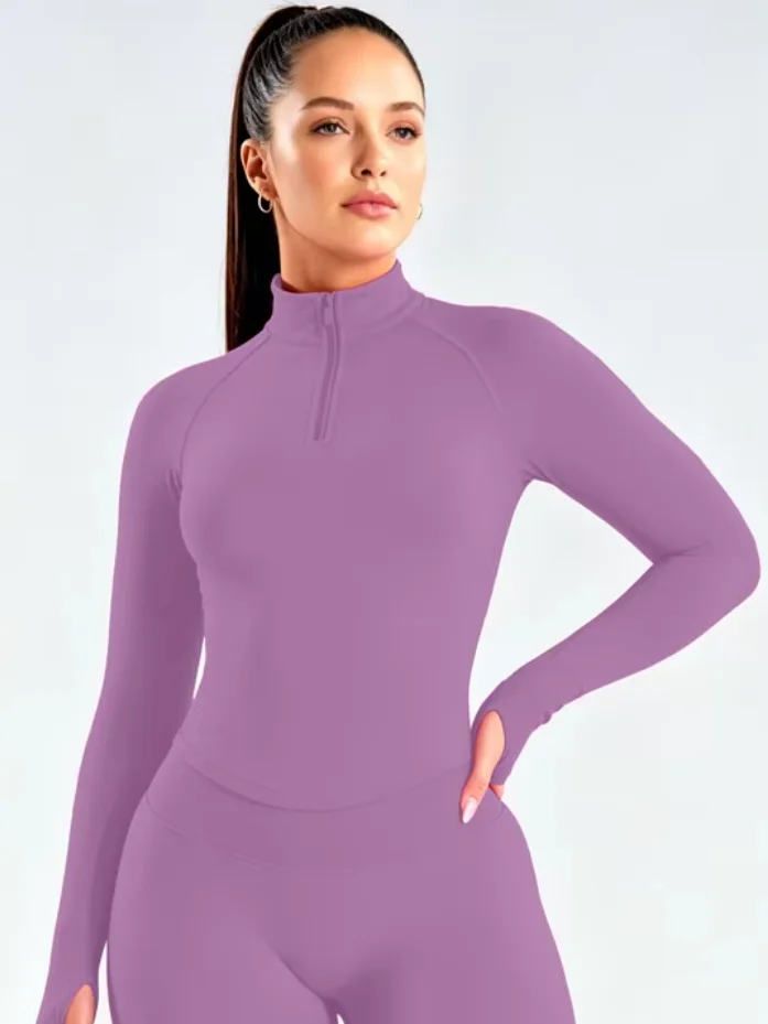 BaddiePink Aero 3/4 Zip Performance Pro Jacket product image (6)