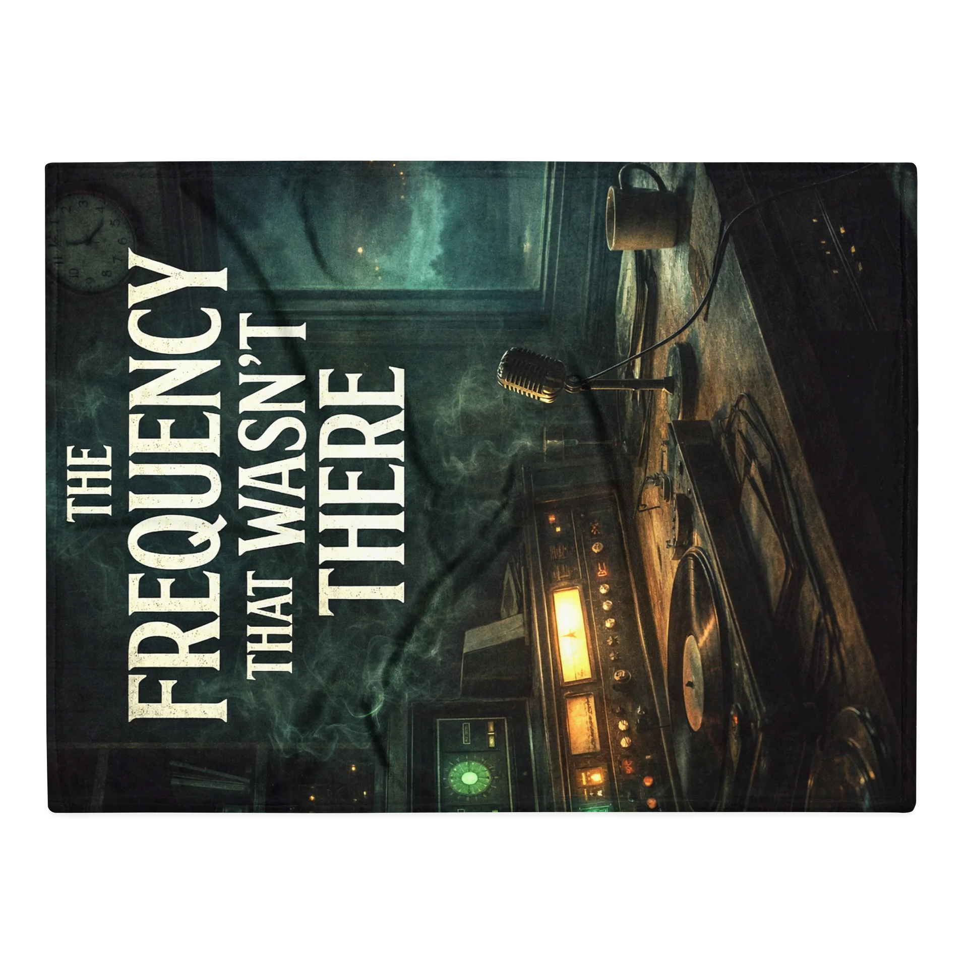 The Frequency that Wasn't there throw blanket product image (2)