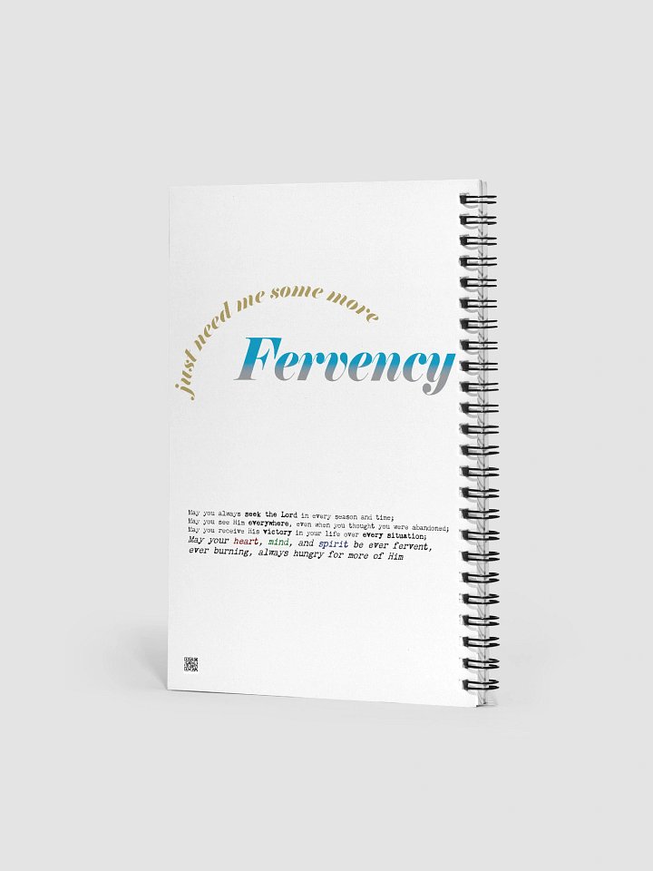 Fervency - Sticker Spam Notebook product image (2)