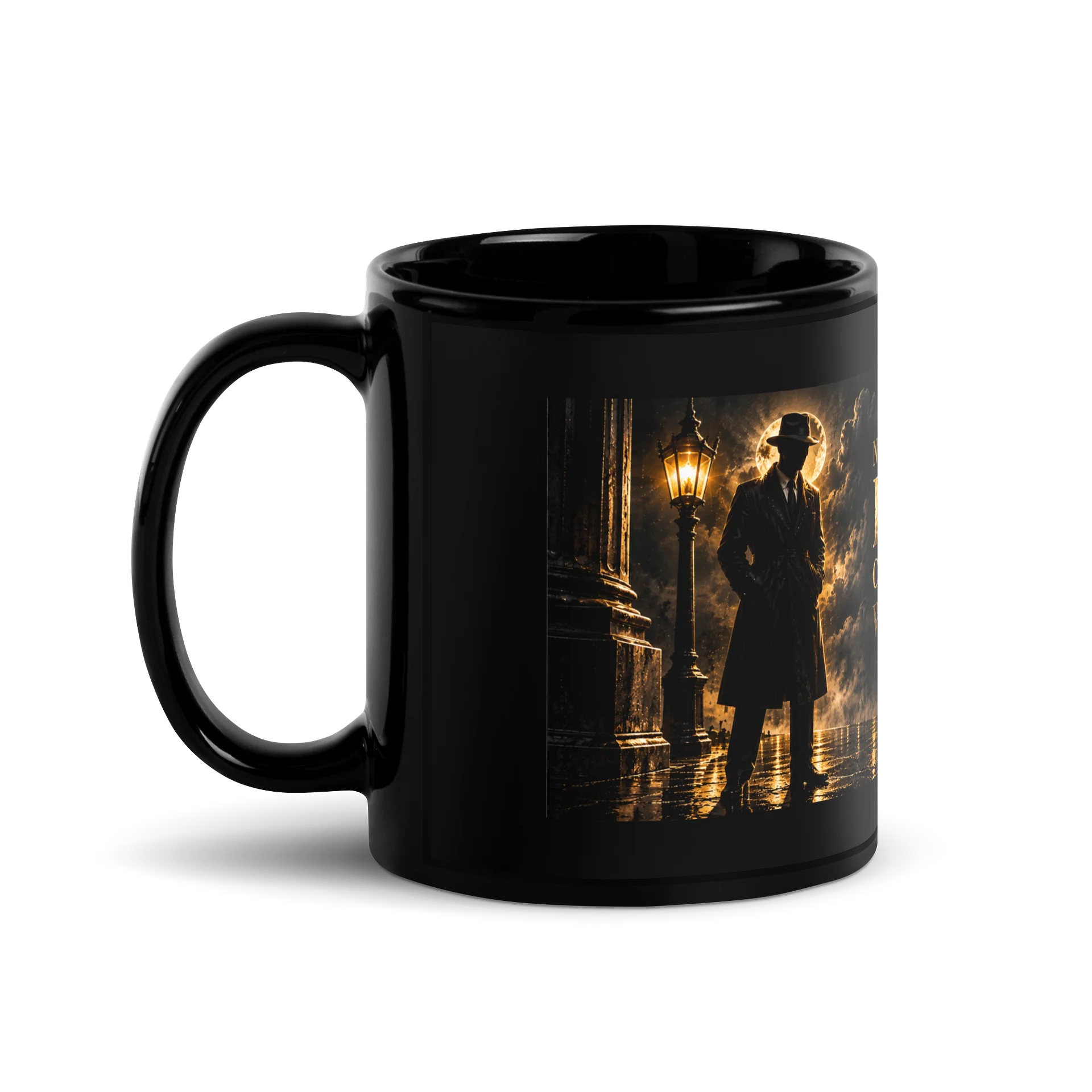 No One Who Seeks Power Can Be Trusted With Power — Black & Gold Mug product image (2)
