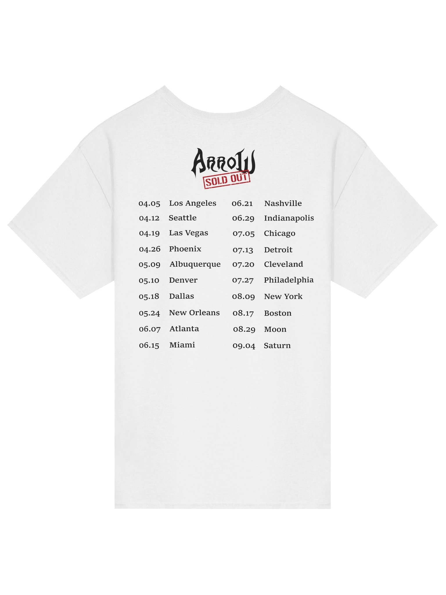 Arrow On Tour product image (2)