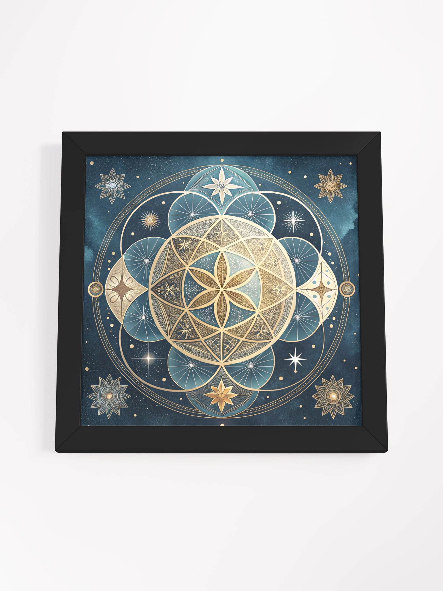 Celestial Geometric Radiance Wall Art product image (48)