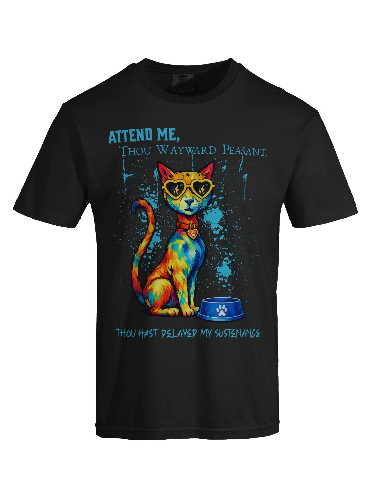 Attend Me Thou Wayward Peasant Cat Shirt product image (6)